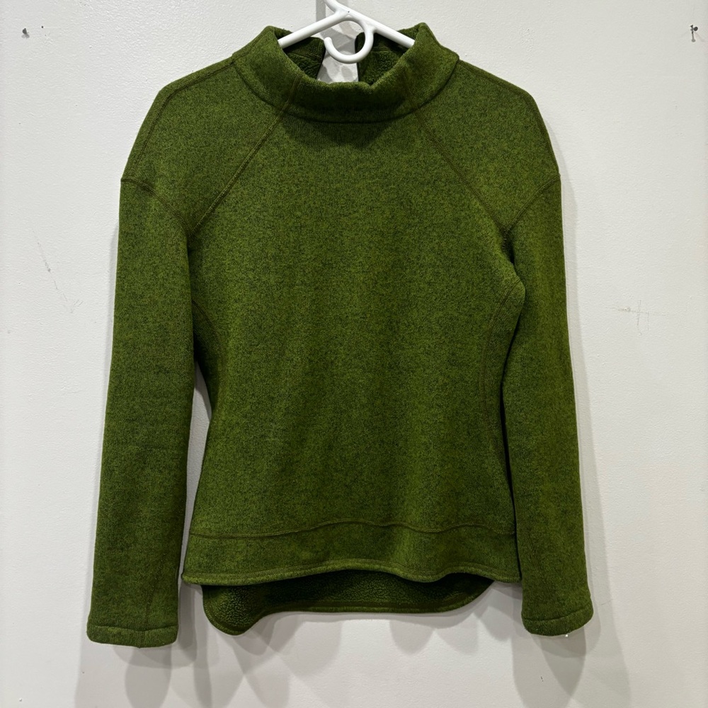 Stio Back Zip Fleece Pullover Sweater Women’s Size Small